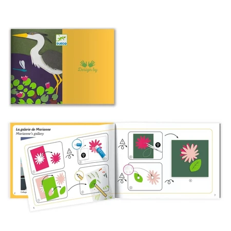 Djeco 3D creative paper set