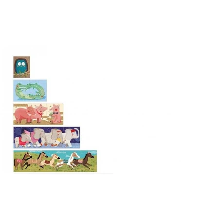Puzzle progresywne 1,2,3...10 pingwinów Londji: ceny i cechy