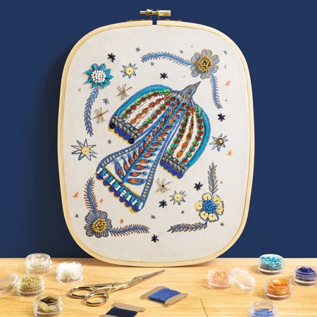Atelier creativ 59 pentru adulti Broderie cu margele, Djeco