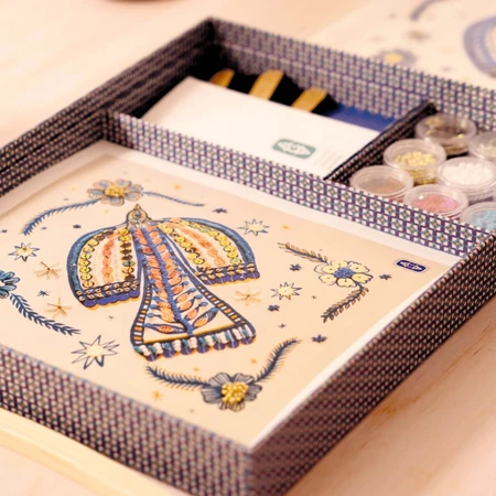 Atelier creativ 59 pentru adulti Broderie cu margele, Djeco