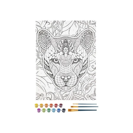 Zestaw kreatywny, Paint by Numbers, Canvas Panther: ceny i cechy