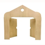 Scène en bois pour théâtre de marionnettes, jouets Egmont