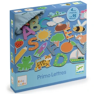 Gra edukacyjna Eduludo pierwsze litery, Djeco