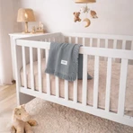 Lionelo Muslin Blanket, infant muslin blanket, Grey Dove, 1 pc.