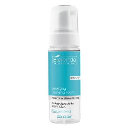 Bielenda Professional Oxy Glow Therapy, detoksykująca pianka oczyszczająca, 160 ml: ceny i cechy