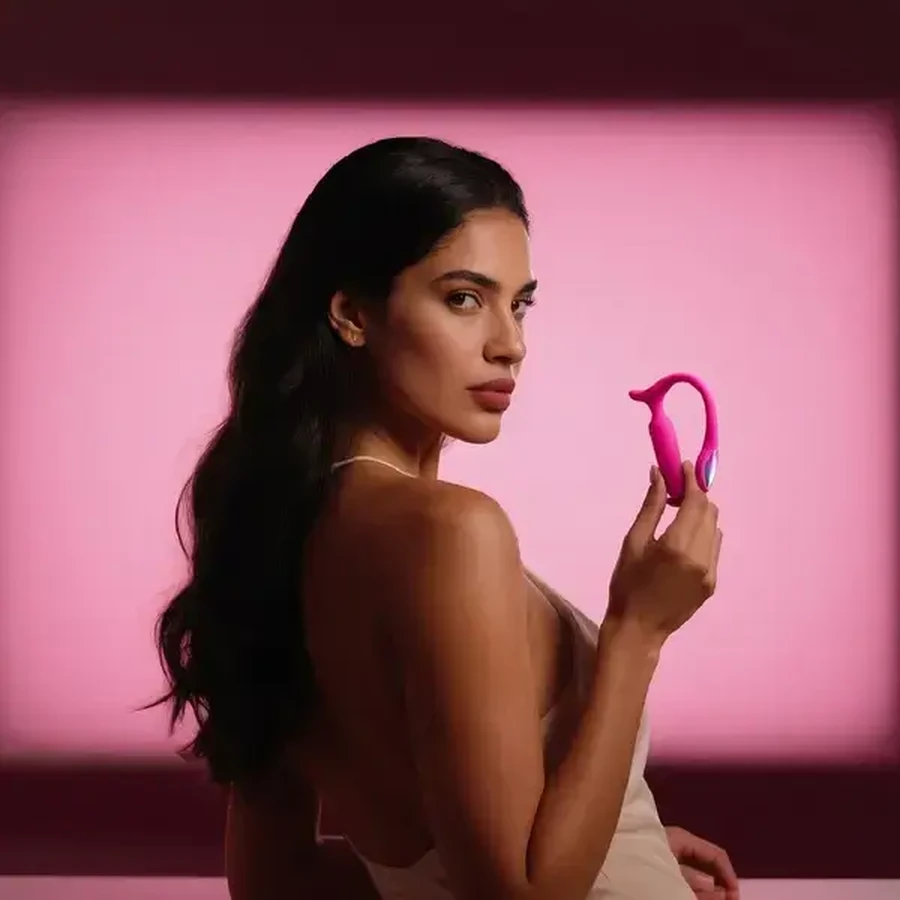 Lovense Anal Lush, vibrateur anal contrôlé par application, rose, 1 pc.