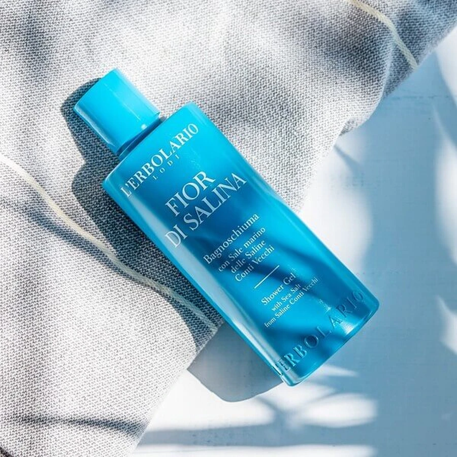L'Erbolario Fior di Salina, bain moussant au sel marin, 250 ml