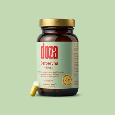 Doza Berberine, cápsulas, 60 uds.