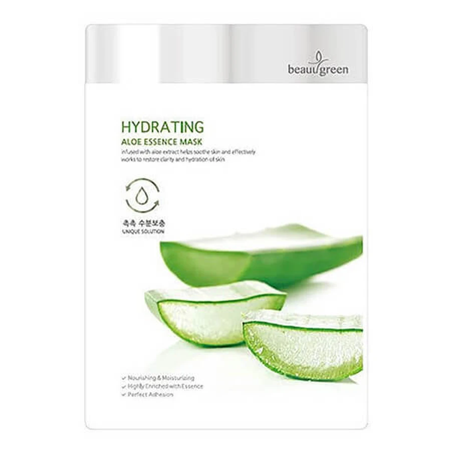 Beauugreen, Moisturizing Face Mask, Aloe Vera, 23 g