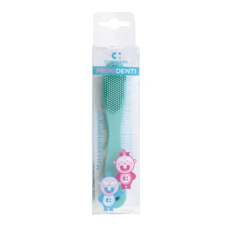 Curasept Primi Denti, cepillo de dientes masajeador de encías, 1 ud.