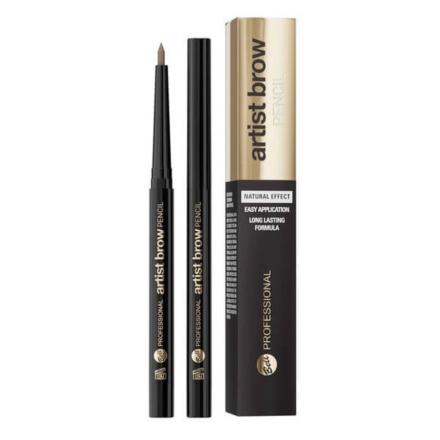 Bell Professional Artist Brow Pencil, ceară pentru sprâncene în creion, 01, 0.24 g