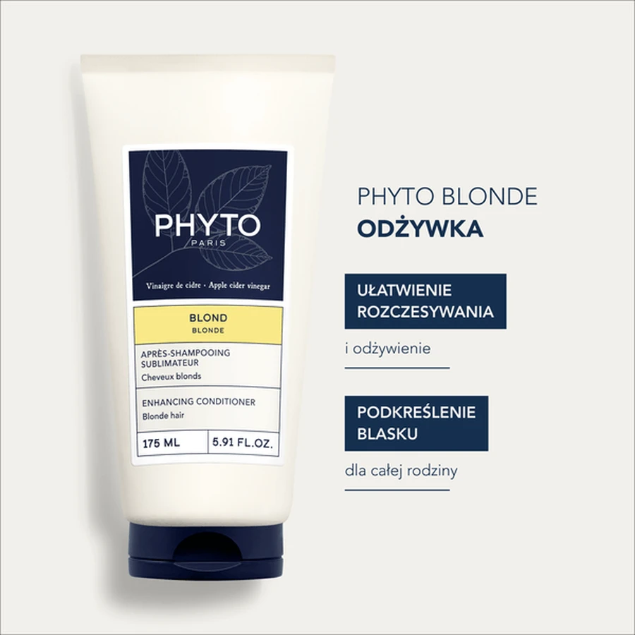 Phyto Blond, balsamo rinforzante per capelli biondi, 175 ml