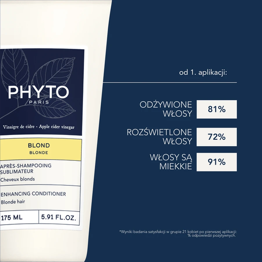 Phyto Blond, balsamo rinforzante per capelli biondi, 175 ml