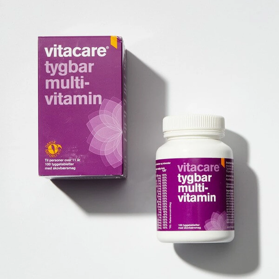 Vitacare Multivitamin, Tabletten, 100 Stück.