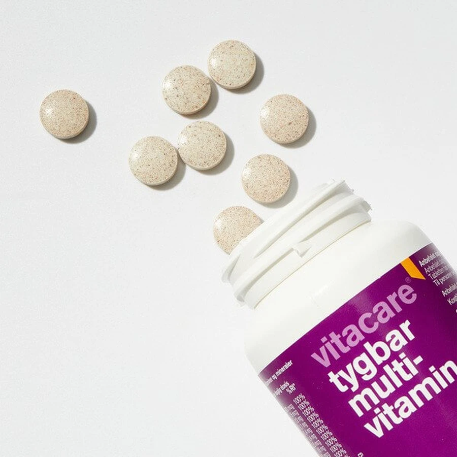 Vitacare Multivitamin, Tabletten, 100 Stück.