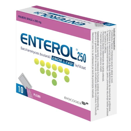 Enterol 250 mg, 10 Kapseln, Dr. Reddys