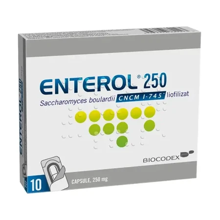 Enterol 250 mg, 10 Kapseln, Dr. Reddys