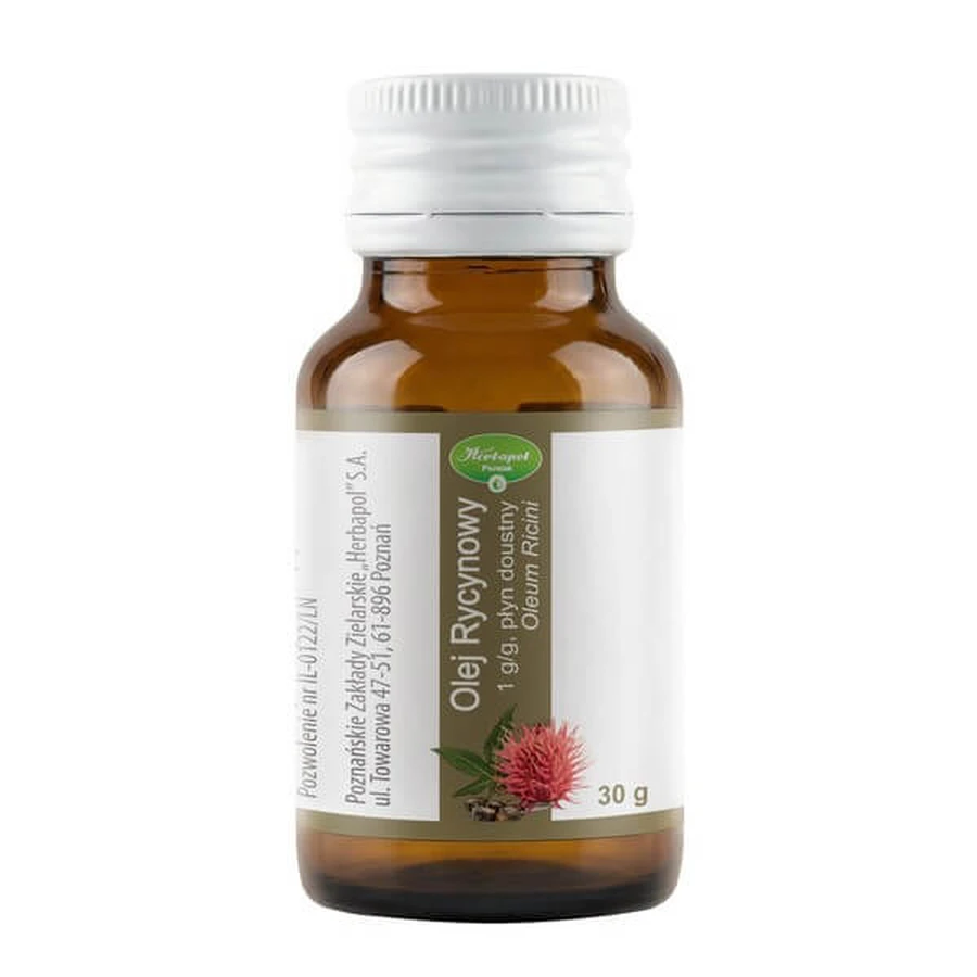 Huile de ricin, Oleum Ricini, liquide oral, 30 g
