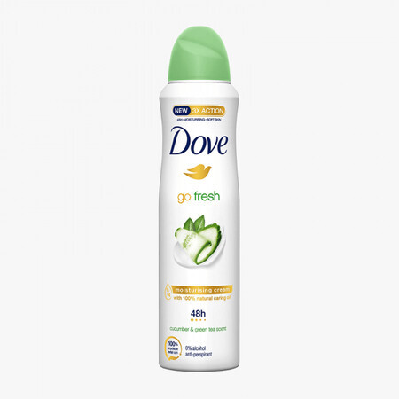 Deodorant voor vrouwen Komkommer, 150 ml, Dove