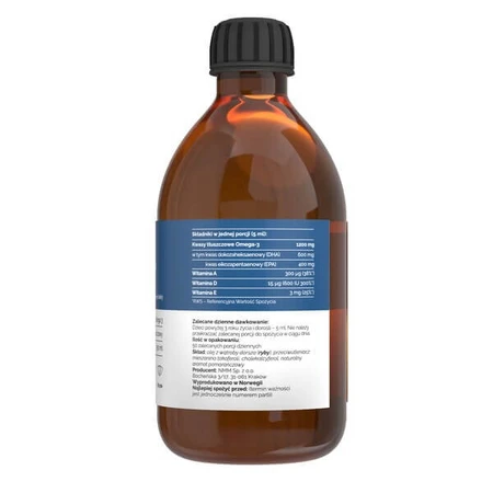 Vitaler's Norwegian Tran, orange, liquid, 250 ml