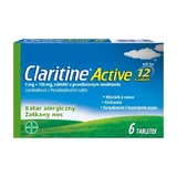 Claritine Actief, 5 mg + 120 mg, tabletten met verlengde afgifte, 6 st.