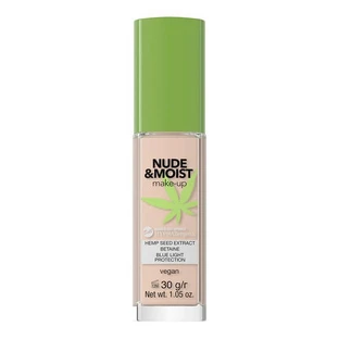 Bell HYPOAllergenic Nude&amp;Moist Make-Up, fluido hidratante y nutritivo 01, 30 g