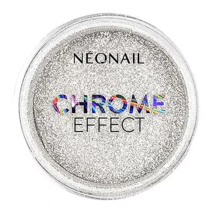 NeoNail, Chrome Effect, nail polish, silver, 1pc.