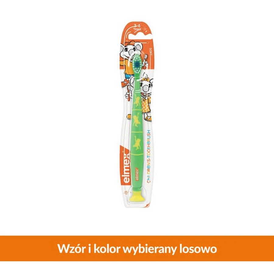 Elmex, brosse à dents pour enfants 3-6 ans, souple, 1 pc.