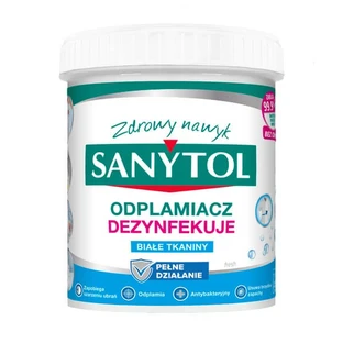 Sanytol, disinfectant stain remover powder, for white fabrics, 450 g