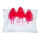 Ibra Makeup Blender Sponge, Makeup-Schwämme, rot, 3 Stk.