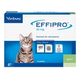 Effipro 50 mg, solución spot-on para gatos, 4 x 0,5 ml