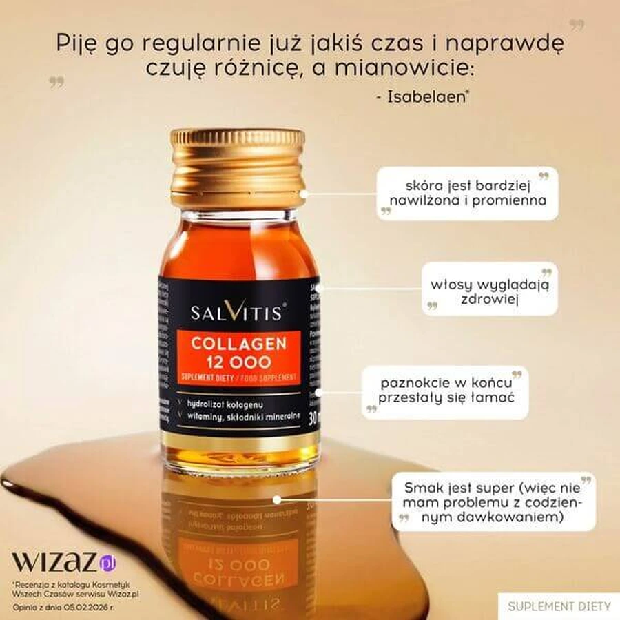 Salvitis Mix Set Salvitis Hyaluron 250, 15 Stk. + Salvitis Kollagen 12.000, 15 Stk.
