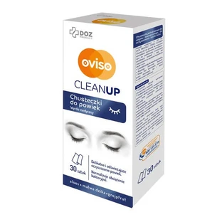 Oviso CleanUp, Augenlidtücher, 30 Stück.