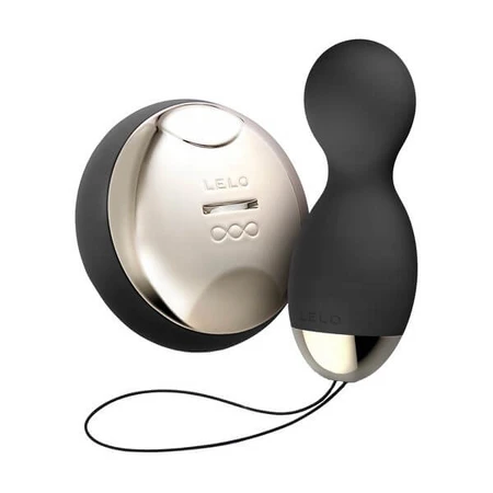 LELO Hula Beads, huevo vibrador, negro, 1 ud.