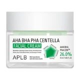 APLB AHA BHA PHA Centella Facial Cream, peelende und beruhigende Gesichtscreme mit Säuren und Centella Asiatica, 55 ml