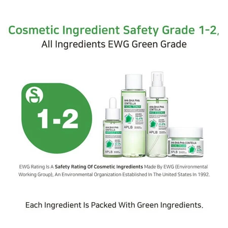 APLB AHA BHA PHA Centella Gezichtscrème, exfoliërende en verzachtende gezichtscrème met zuren en Centella Asiatica, 55 ml