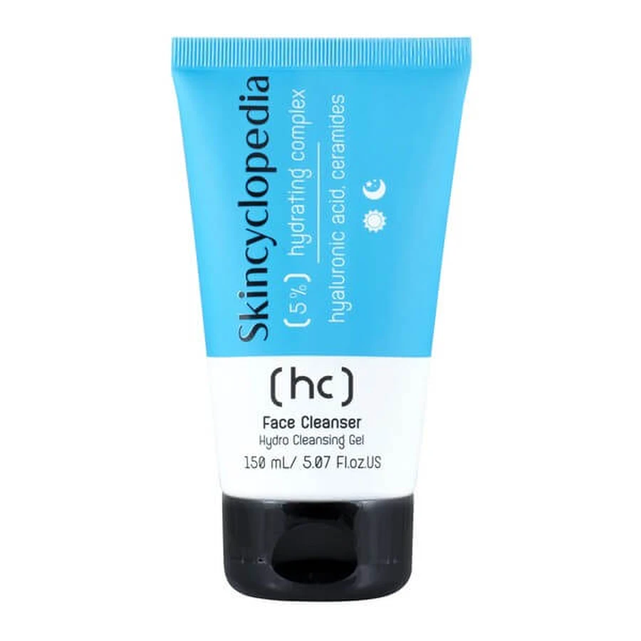 Skincyclopedia, preparat do oczyszczania twarzy z 5% kompleksem nawilżającym,150 ml: ceny i cechy