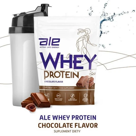 Set mit 3x ALE Molkenprotein Schokoladengeschmack