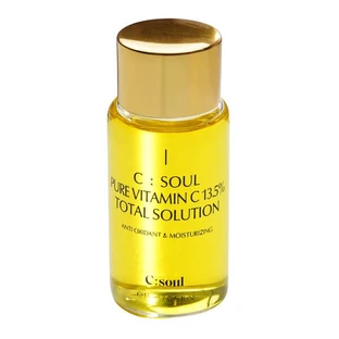 C:Soul Pure Vitamin C 13.5% Total Solution, sérum hydratant anti-oxydant, 15 ml