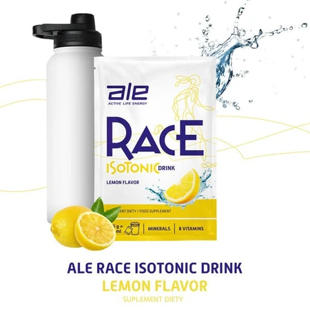Ale Race Isotonisches Getränk Zitronengeschmack, Pulver, 31,5 g