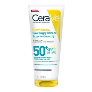 CeraVe, unsichtbare feuchtigkeitsspendende Sonnenschutzlotion SPF50+, 75 ml
