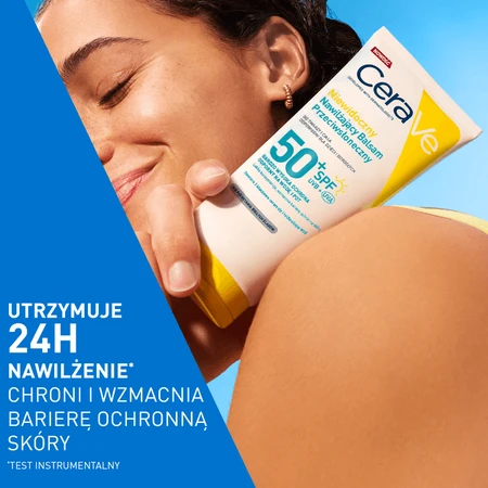CeraVe, unsichtbare feuchtigkeitsspendende Sonnenschutzlotion SPF50+, 75 ml