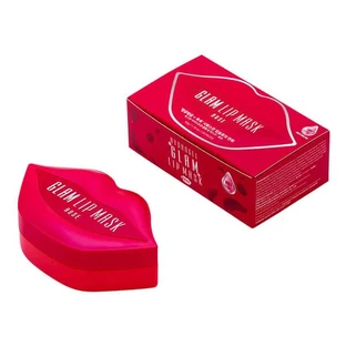 Beauugreen Glam Lip Mask Rose, hydrogel lipmasker, 20 stuks.