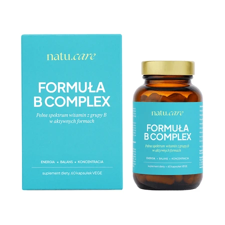 Natu Care Formula B Complex, capsules, 60 st.