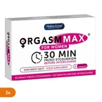 Set von 5 x Orgasm Max für Frauen, Kapseln, 2 Stück.