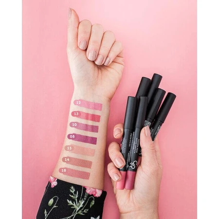 Golden Rose Matte Crayon Lipstick, matowa pomadka w kredce, 14, 3,5 g: ceny i cechy