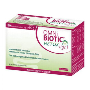 Omni-Biotic Hetox Light, 30 sachets x 3 g, Instituut Allergosan (OmniBiotic)