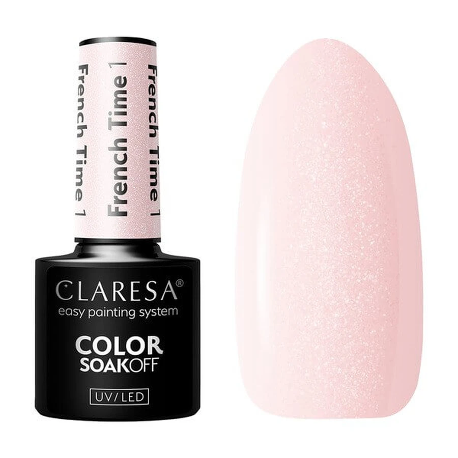 Claresa, hybride nagellak, French Time 1, 5 g