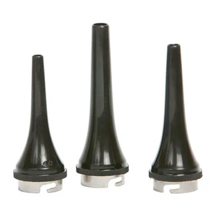 GIMA KIT DE 3 VUES VETERINAIRES POUR OTOSKOPE PARKER Spéculums réutilisables pour otoscope vétérinaire.
