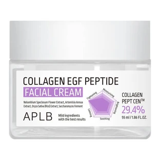 APLB Collagen EGF Peptide Facial Cream, krem ujędrniający do twarzy z kolagenem i peptydami EGF, 55 ml